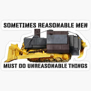 Killdozer Tread On Them Vinyl Stickers – 2-Pack Bulldozer & Construction Vehicle Decals