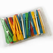 Lependor 70-Pack Plastic Glue Spreaders – Multicolor Craft Applicator Tools