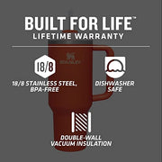 Stanley Quencher H2.0 FlowState Tumbler 40 oz with Handle & Straw – Tigerlily
