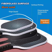 SHOPUKASA Pickleball Paddle Set – 1 Fiberglass Paddle, 2 Pickleballs & Carry Bag | Cushion Comfort Grip, All Skill Levels, Men & Women