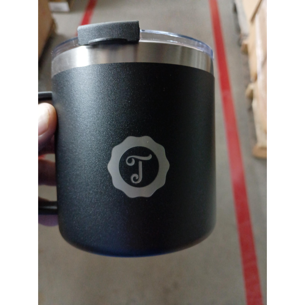 Thyself Rambler Stainless Steel Vacuum Insulated Coffee Mug 14 oz - Black