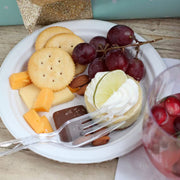 Chinet Classic White 6.75-Inch Disposable Appetizer & Dessert Plates, 300 Count