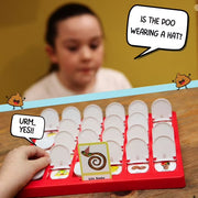 Boxer Gifts Guess Poo? Funny Guessing Board Game for Kids Ages 6+ – 2 Players