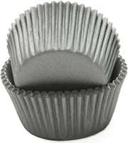 Chef Craft Classic Cupcake Liners – 50 Count Gray Paper Baking Cups for Muffins, Cupcakes & Baking