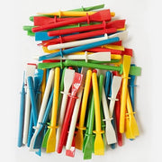 Lependor 70-Pack Plastic Glue Spreaders – Multicolor Craft Applicator Tools