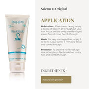 Salerm 21 Silk Protein Instant Hair Conditioner – Leave-In or Rinse-Out, 200 mL