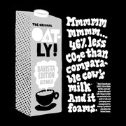 Oatly Barista Edition Oat Milk 32 fl oz Pack of 12 – Dairy-Free, Plant-Based, Shelf-Stable, Vegan, Perfect for Coffee & Frothing