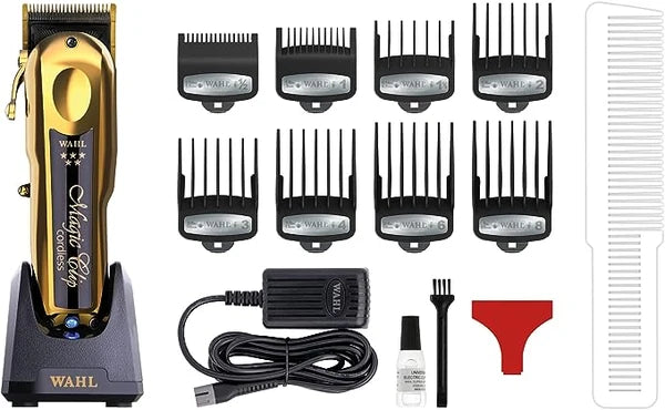 Wahl Professional 5-Star Gold Cordless Magic Clip Hair Clipper, 8148-700