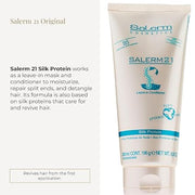 Salerm 21 Silk Protein Instant Hair Conditioner – Leave-In or Rinse-Out, 200 mL