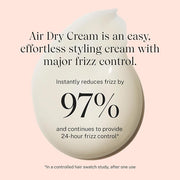 JVN Complete Air Dry Cream with Hemisqualane – Frizz Control & Natural Hair Styling Cream, 5 fl oz (147 mL)