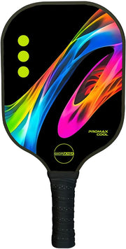 SHOPUKASA Pickleball Paddle Set – 1 Fiberglass Paddle, 2 Pickleballs & Carry Bag | Cushion Comfort Grip, All Skill Levels, Men & Women