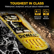 DEWALT DXFRS300 Heavy-Duty Walkie Talkies 2-Pack – 1W IP67 Waterproof Two-Way Radios with USB-C Charging Dock