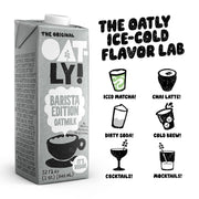 Oatly Barista Edition Oat Milk 32 fl oz Pack of 12 – Dairy-Free, Plant-Based, Shelf-Stable, Vegan, Perfect for Coffee & Frothing