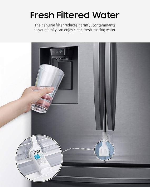 Samsung Genuine HAF-CIN/EXP Refrigerator Water Filter, DA29-00020B, 1-Pack