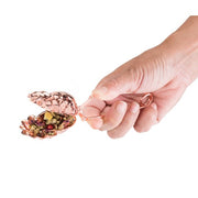 Pinky Up Pineapple Shaped Tea Ball, Reusable Loose Leaf Tea Infuser, Brew Tea with ease, Stainless Steel, Rose Gold