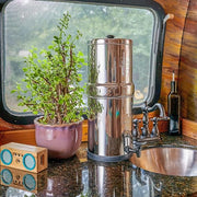 Travel Berkey 1.5 Gallon Stainless Steel Gravity Water Filter System