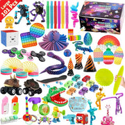 CTB Dealz 101-Piece Large Fidget Mystery Box – Assorted Sensory Surprise Toys for Kids