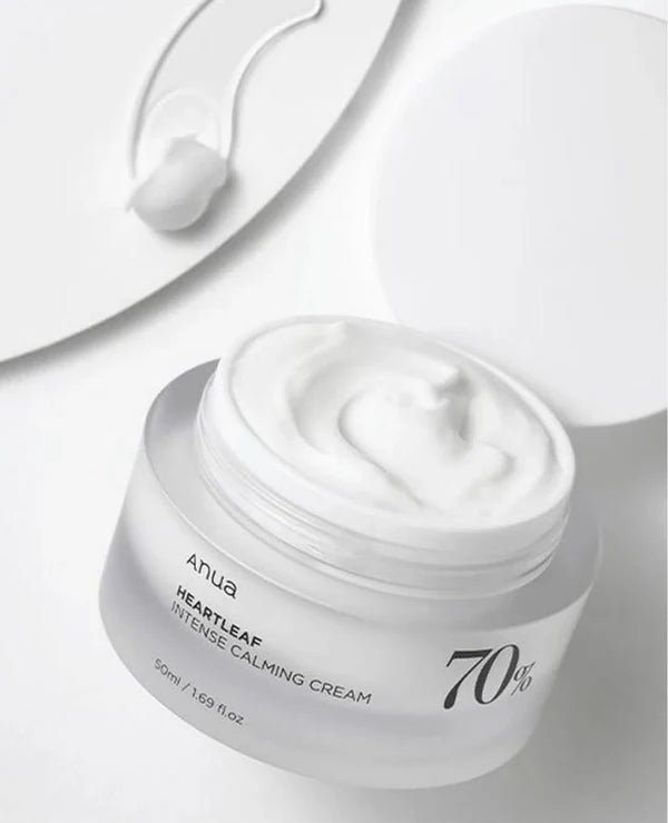 Anua Heartleaf 70 Intense Calming Cream – Hydrating Facial Moisturizer, 50 mL