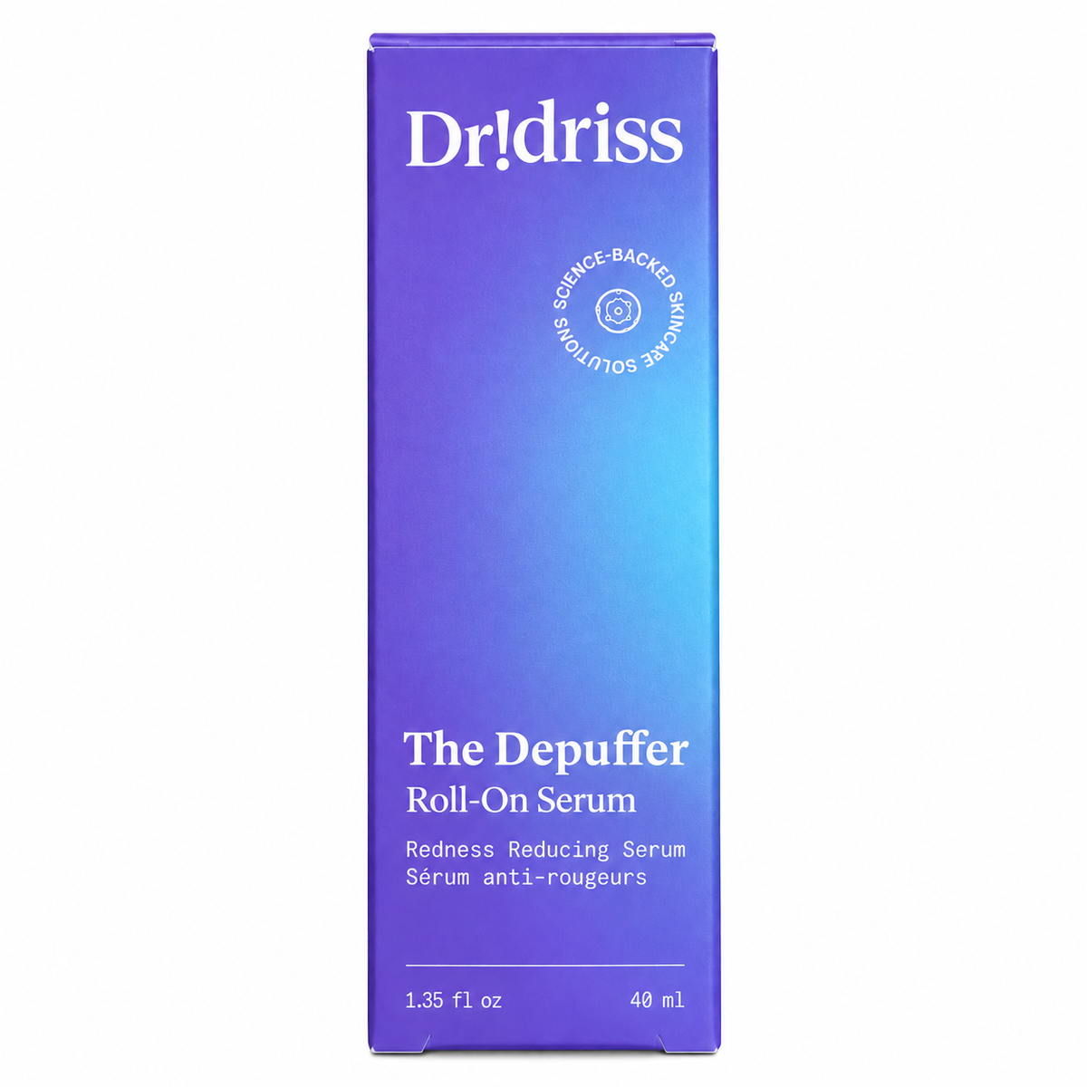 Dr. Idriss The Depuffer Redness Reducing Roll-On Serum – 1.35 fl oz / 40 mL