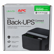 APC Back-UPS Connect CP12142LI 12V Lithium-Ion Network UPS Battery Backup – 19500mAh