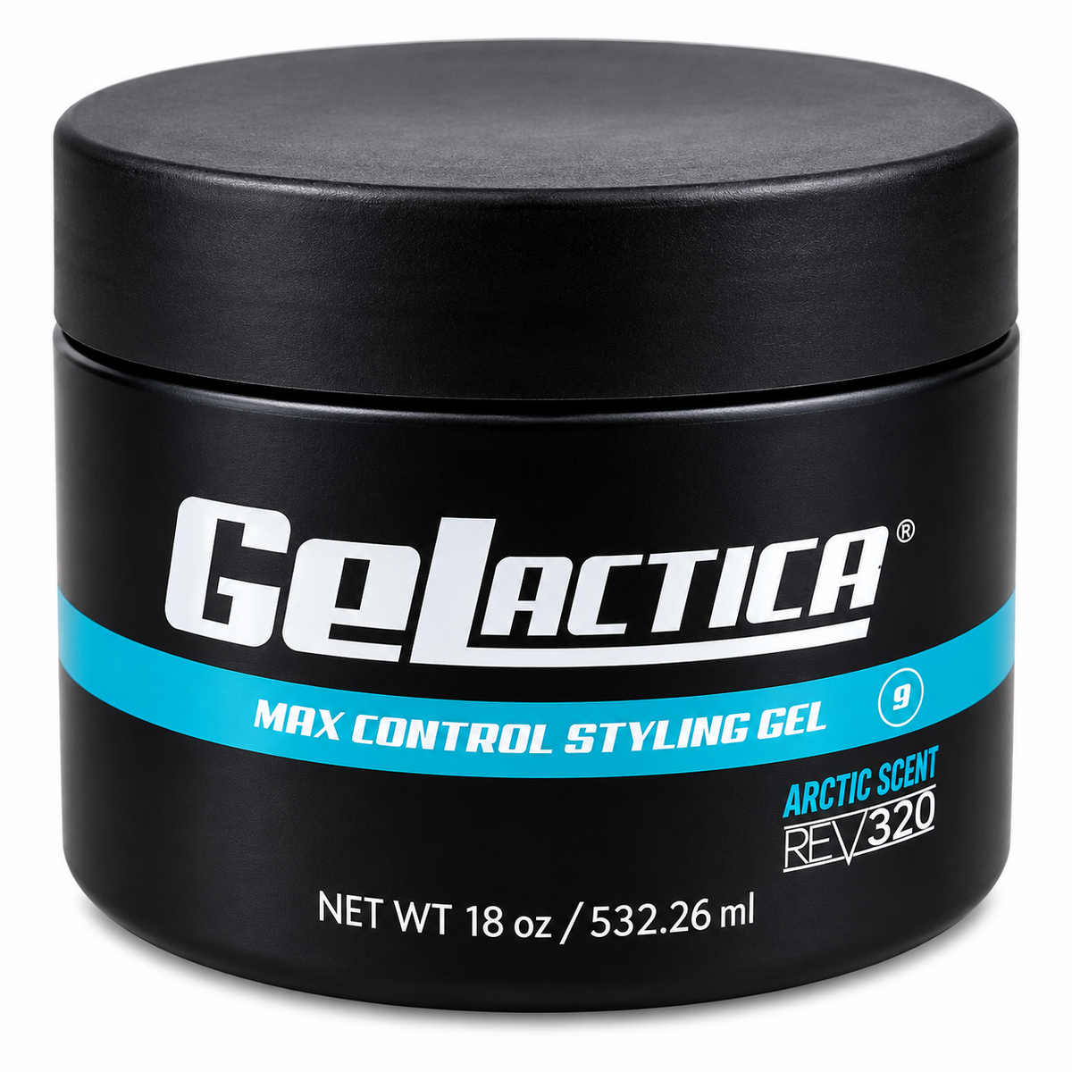 Gelactica Max Control Styling Gel 18 oz – Strong Hold Hair Gel with Arctic Scent
