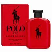 Ralph Lauren Polo Red Eau de Toilette Spray for Men – 4.2 fl oz / 125 mL
