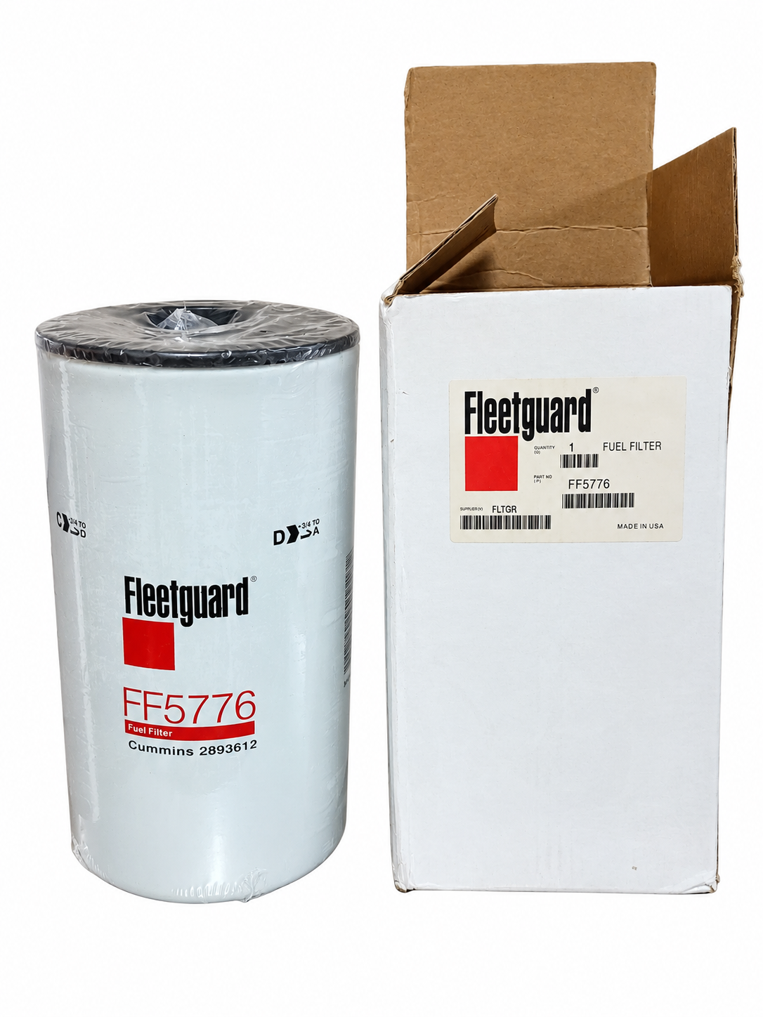 Fleetguard FF5776 Fuel Filter – Cummins 2893612 Heavy-Duty Engine Replacement Filter