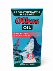 Olbas Massage & Aromatherapy Oil with Essential Oils, 1.01 fl oz