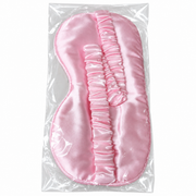 Slip Silk Sleep Mask, Pink, Soft Eye Mask with Elastic Strap