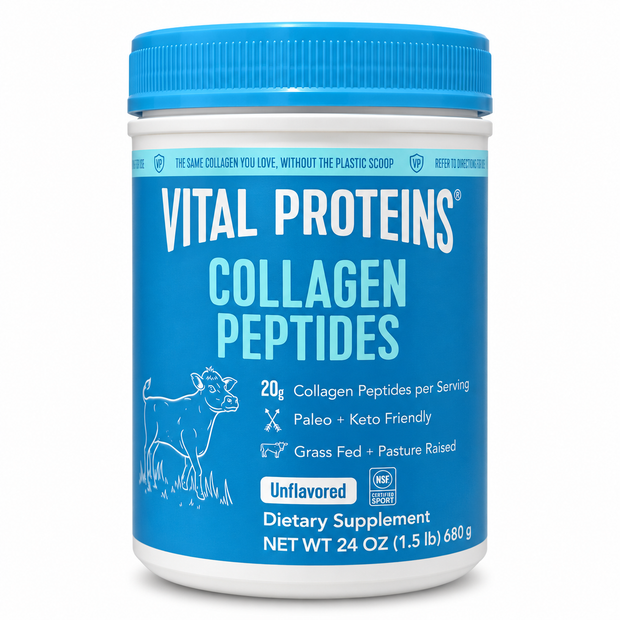Vital Proteins Collagen Peptides Unflavored Powder, 24 oz