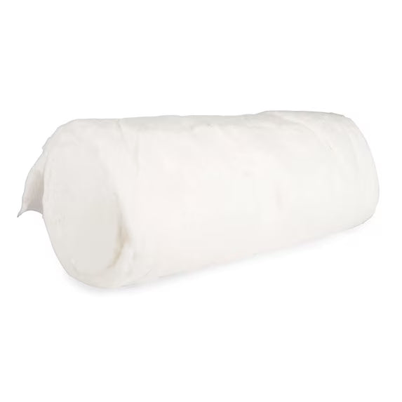 Dukal Cotton Roll Bath Towels, White, Adult – 1 lb
