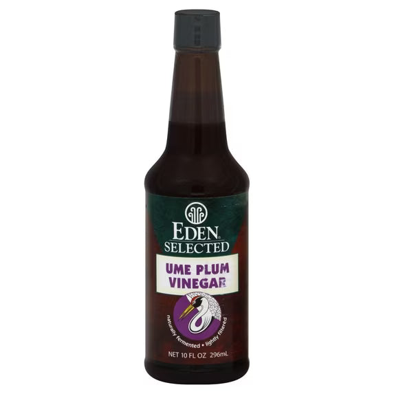 Eden Foods Ume Plum Vinegar – Japanese Pickled Plum Seasoning, 10 fl oz