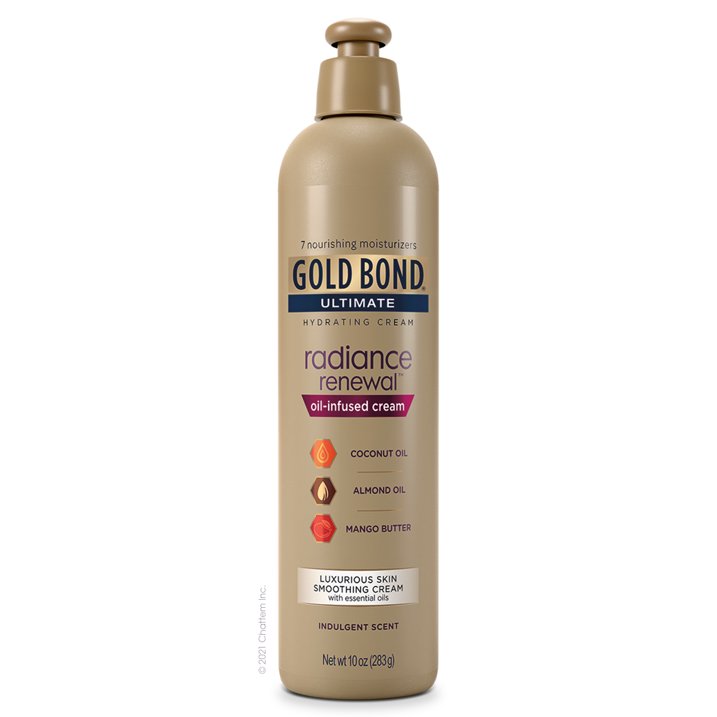 Gold Bond Radiance Renewal Hydrating Hand & Body Lotion with Cocoa Butter, Shea Butter & Coconut Oil – 10 oz