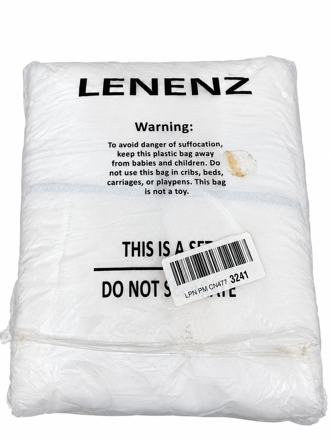 LENENZ Hospital Bed Fitted Sheets 2-Pack – Soft Jersey Twin Sheets, 36" x 84" x 16", White