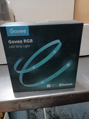 Govee RGB LED Strip Lights 32.8ft – Bluetooth App Control, Music Sync & 64 Scene Modes