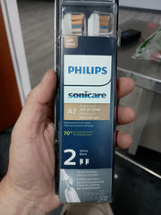 Philips Sonicare A3 Premium All-in-One Electric Toothbrush Replacement Heads – White, 2-Pack