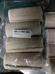 Naltars 4 Pack Cotton Elastic Bandage | Ace Wrap with Velcro 4 Inch Hook and Loop Closure | Reusable Compression Bandage