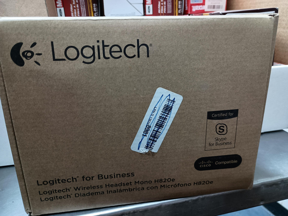 Logitech H820e Mono Wireless Headset with Noise-Canceling Microphone