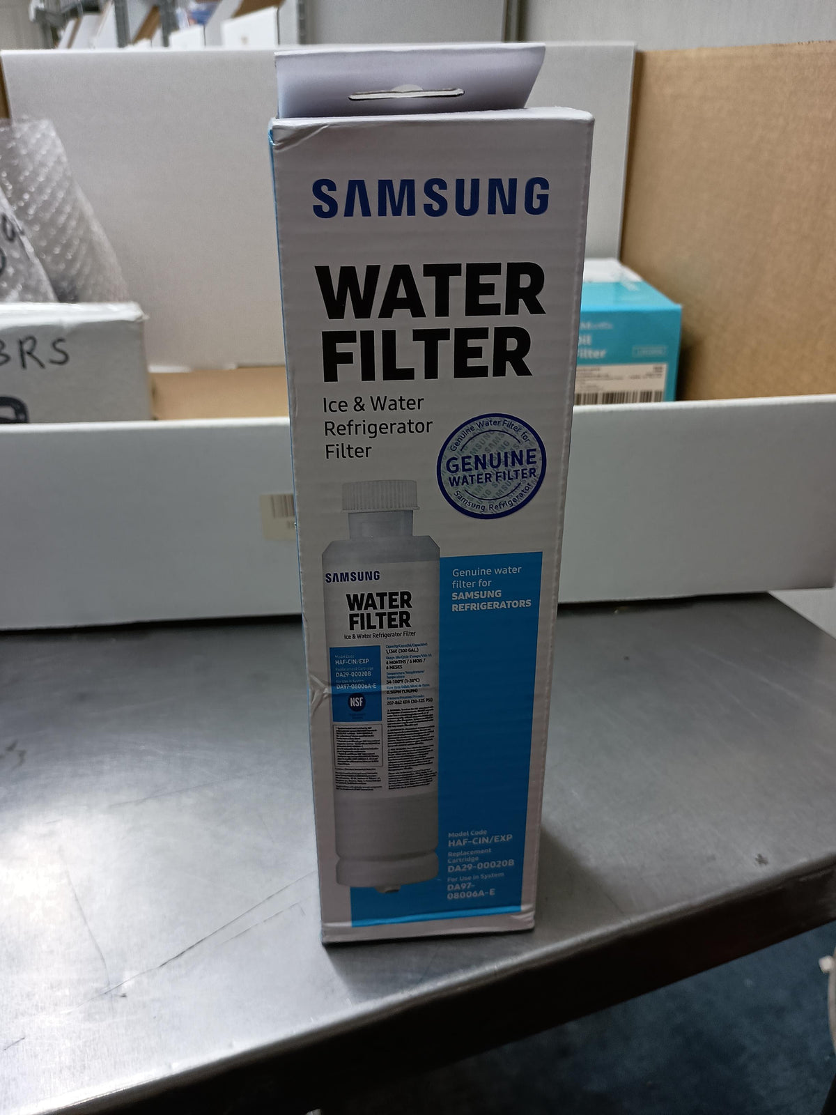 Samsung Genuine HAF-CIN/EXP Refrigerator Water Filter, DA29-00020B, 1-Pack