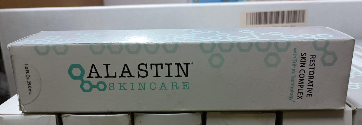 ALASTIN Restorative Skin Complex with TriHex+ Peptide Serum, 1 fl oz | Box codition: 8/10