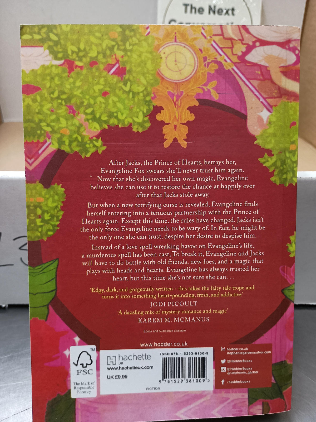 The Ballad of Never After by Stephanie Garber, Paperback, International Edition