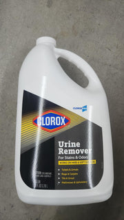 CLOROX Urine Remover for Stains & Odors - 1 Gallon (Pack of 4)