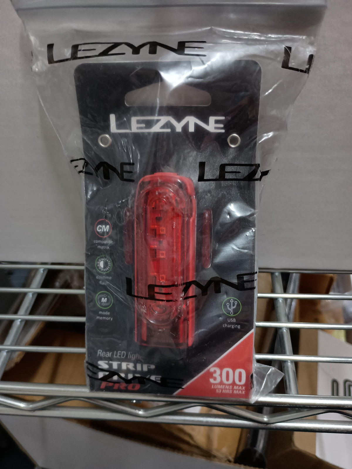 LEZYNE Strip Drive Rear Bike Light – 150 Lumen USB Rechargeable LED Taillight
