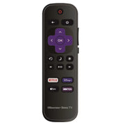 ULTRA PARTS Replacement Remote Control for Hisense Roku Smart 4K TVs with Streaming Shortcut Buttons