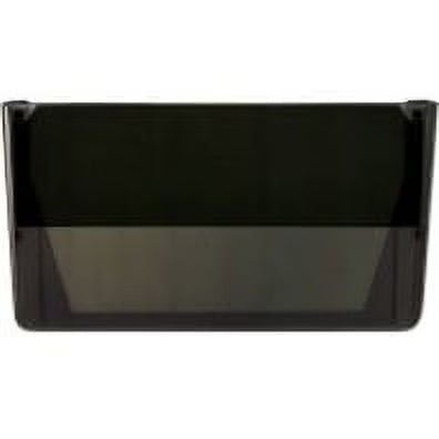 Officemate OIC 21451 Magnetic Wall File Organizer – Letter Size, Smoke, Office Storage Holder