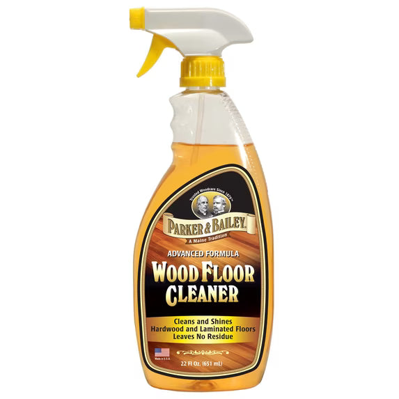 Parker & Bailey Wood Floor Cleaner Spray for Hardwood & Laminate Floors, 22 oz