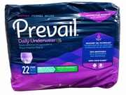 Prevail Daily Underwear for Women – Maximum Absorbency, Small 20–34 Inch Waist, 22 Count