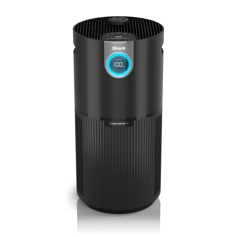 Shark Clean Sense Air Purifier 500 Sq Ft – Antimicrobial HEPA Filter, Auto Mode, Air Quality Sensor