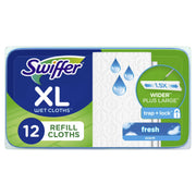 Swiffer Sweeper XL Wet Mopping Pad Refills, Open Window Fresh, 12 Count