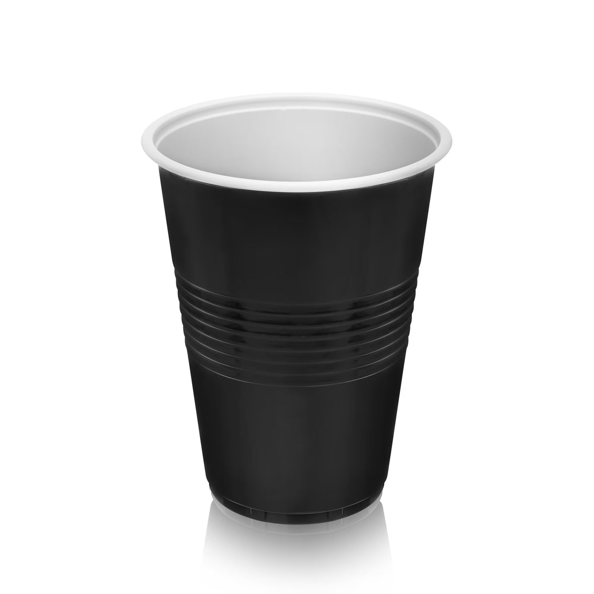 True Brands Black Disposable Party Cups, 16 oz, 50 Count